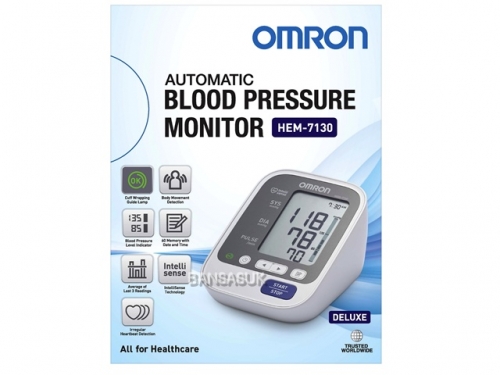 เครื่องวัดความดันโลหิต omron รุ่น HEM- 7130